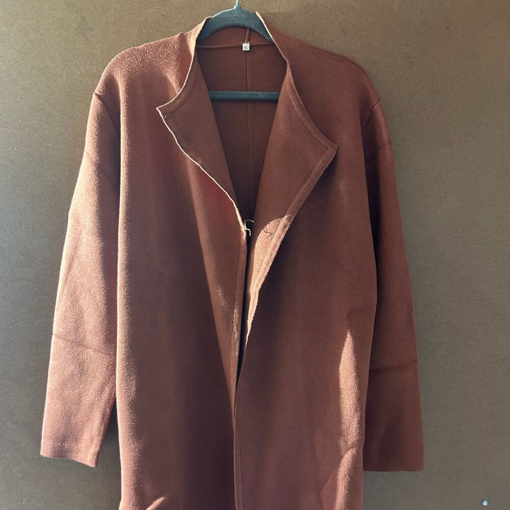 Women's Long Dressy Cardigan Sweaters Fall Oversized Coatigan Jackets 2025 Knit